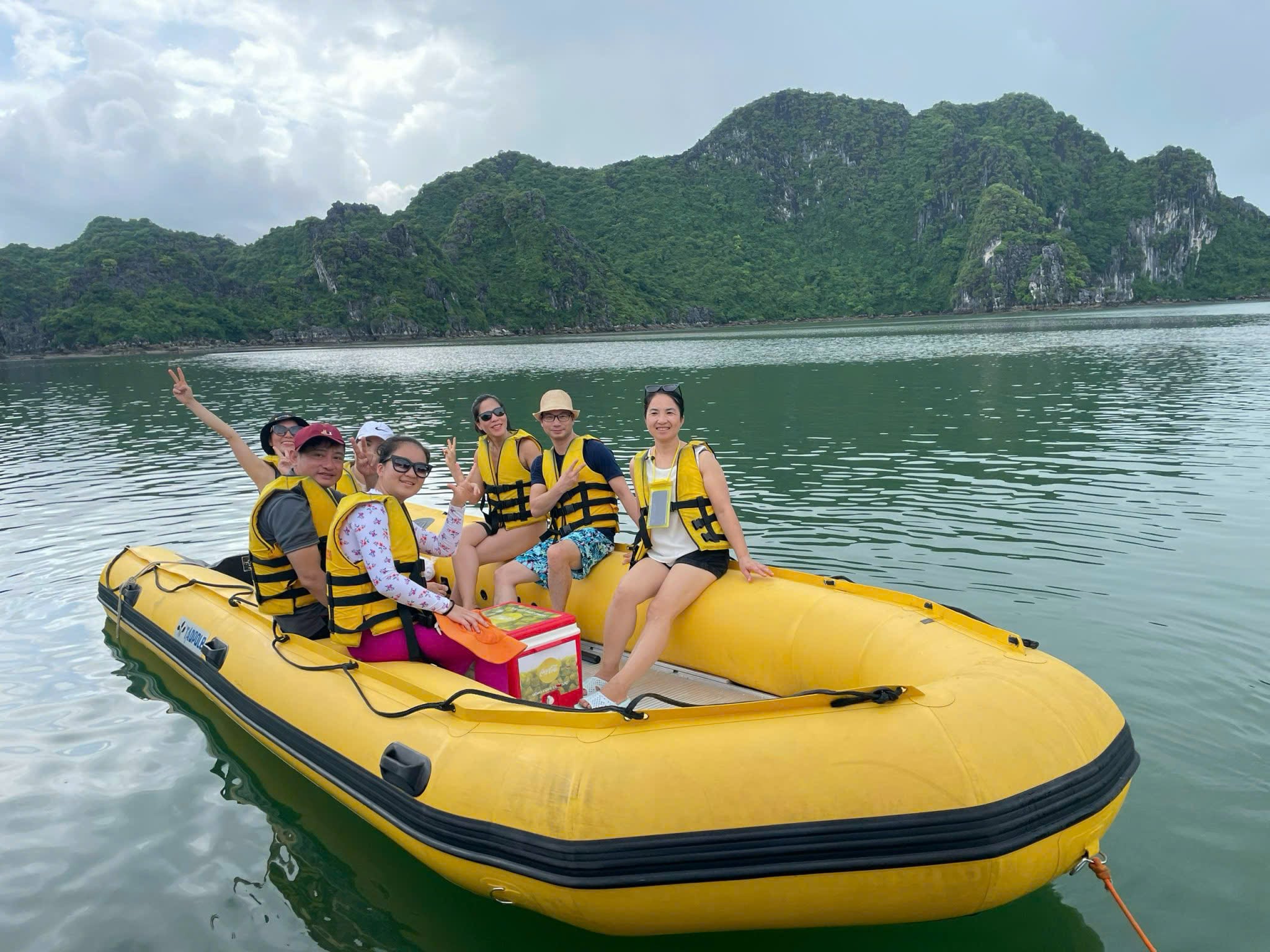 TOUR TRẢI NGHIỆM VỊNH LAN HẠ- CÁT BÀ (XUỒNG HƠI CAO TỐC)